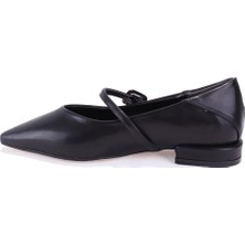 Dagoster DZA07-725315 Siyah Klasik Topuklu Kadın Ayakkabı