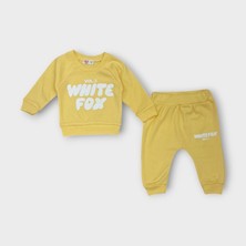 Woops Baby Marka Baskılı Vitfax Desen Ikili Takım Unisex 6-24 Ay