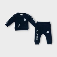 Woops Baby Marka Baskılı Moller Desen Ikili Takım Unisex 6-24 Ay