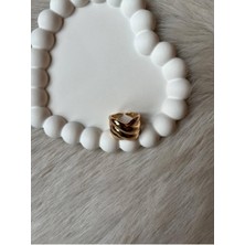 Deniz Erkul Jewelry Xuping Ayarlamalı Vintege Yüzük