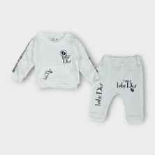 Woops Baby Marka Baskılı Doory Desen Ikili Takım Unisex 6-24 Ay