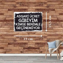 Durusoy Shop Center Ahşap Retro Mdf Poster , Komik Sözler , Duvar Yazıları , Manzara ,  Tarih , Edebiyat - TBL0818