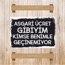 Durusoy Shop Center Ahşap Retro Mdf Poster , Komik Sözler , Duvar Yazıları , Manzara ,  Tarih , Edebiyat - TBL0818