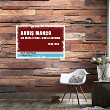 Ahşap Retro Mdf Poster , Komik Sözler , Duvar Yazıları , Manzara ,  Tarih , Edebiyat - TBL0571