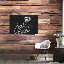 Ahşap Retro Mdf Poster , Komik Sözler , Duvar Yazıları , Manzara ,  Tarih , Edebiyat - TBL0779