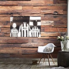 Ahşap Retro Mdf Poster , Komik Sözler , Duvar Yazıları , Manzara ,  Tarih , EDEBIYAT - TBL0745