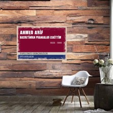Ahşap Retro Mdf Poster , Komik Sözler , Duvar Yazıları , Manzara ,  Tarih , Edebiyat - TBL0555