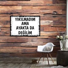 Ahşap Retro Mdf Poster , Komik Sözler , Duvar Yazıları , Manzara ,  Tarih , Edebiyat - TBL0613