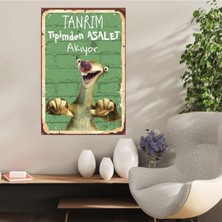 Ahşap Retro Mdf Poster , Komik Sözler , Duvar Yazıları , Manzara ,  Tarih , Edebiyat - TBL0810