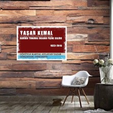 Ahşap Retro Mdf Poster , Komik Sözler , Duvar Yazıları , Manzara ,  Tarih , Edebiyat - TBL0579