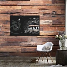 Ahşap Retro Mdf Poster , Komik Sözler , Duvar Yazıları , Manzara ,  Tarih , Edebiyat - TBL0667