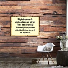 Ahşap Retro Mdf Poster , Komik Sözler , Duvar Yazıları , Manzara ,  Tarih , Edebiyat - TBL0557
