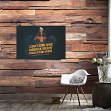 Ahşap Retro Mdf Poster , Komik Sözler , Duvar Yazıları , Manzara ,  Tarih , Edebiyat - TBL0765