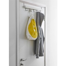 IKEA Duvar Askısı 5 Kancalı 60 x 4 x 8  cm  Ikea Kapı Üstü Geçmeli Askılık Portmanto Ahşap Beyaz Renk
