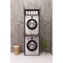 Demirbal Mobilya Mdf Çamaşir Maki̇nesi̇ Dolabi Kurutma Maki̇nesi̇ Dolabi Çekmeceli̇