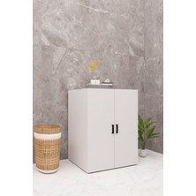 Demirbal Mobilya Mdf Kapakli Çamaşir Maki̇nesi̇ Dolabi