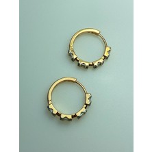 Eyla Collection Minimal Taşlı Küpe