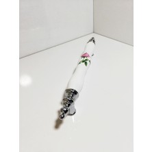 MT Goldsat Porselen Gül Desenli Kulp 10'lu 128 mm