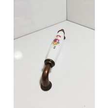 Tomurcuk Porselen Desenli Kulp 10'lu 128 mm