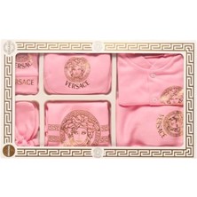 Baby Marka Versay Desen Yedili Set Unisex 0-6 Ay