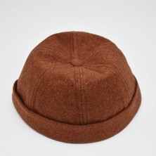Etnik Desen Kısa Docker Şapka Vintage Cap Kasket