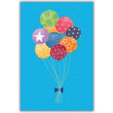 The Reef Design Balonlu Antialerjik Yıkanabilir Dokuma Tabanlı Baskılı Bebek ve Çocuk Halısı