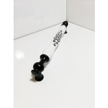 Fede Beyaz Porselen Desenli Kulp 10'lu 160 mm