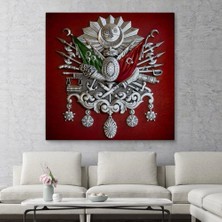 Marsilyan- Osmanlı Tuğrası Kanvas TABLO-5885