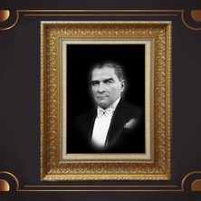 Özel Altın Seri Atatürk Tablo ZN694