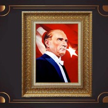 Özel Altın Seri Atatürk Tablo ZN423