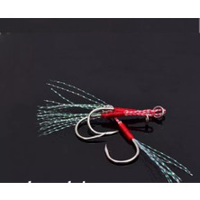 S.F. Jig Jig Assist Iğne - 3 Adet - Jig Yardımcı Kanca ( 7g ile 15G Arası Jig Için )