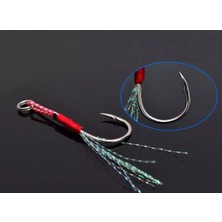 S.F. Jig Jig Assist Iğne - 3 Adet - Jig Yardımcı Kanca ( 7g ile 15G Arası Jig Için )