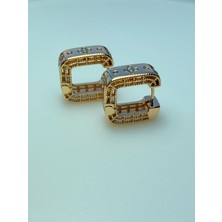Eyla Collection Taşlı Kuyumcu Küpe