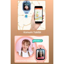 Hx Kids 4g Pro Sim Kartlı Harvox Akıllı Çocuk Saati Gps Konum Takibi Arama Konuşma 4g Destekli