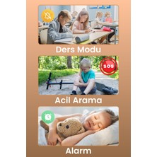 Hx Kids 4g Pro Sim Kartlı Harvox Akıllı Çocuk Saati Gps Konum Takibi Arama Konuşma 4g Destekli