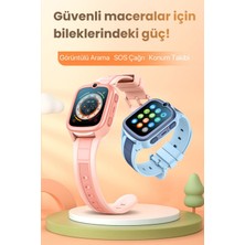 Hx Kids 4g Pro Sim Kartlı Harvox Akıllı Çocuk Saati Gps Konum Takibi Arama Konuşma 4g Destekli