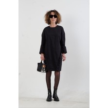 Zelish My Sister Volanlı Denim Elbise