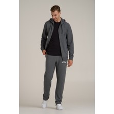 Erkek Regular Fit New York Baskılı Ince Eşofman Altı SPR25EA01