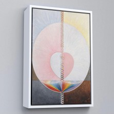 Marsilyan- Çerçeveli Hilma Af Klint - Soyut TABLO-7316