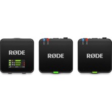 Rode Wireless Go (Gen 3) 2 Kişilik Kablosuz Yaka Mikrofonu