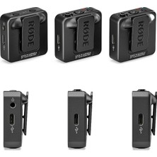 Rode Wireless Go (Gen 3) 2 Kişilik Kablosuz Yaka Mikrofonu