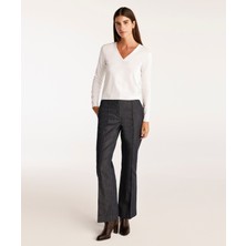 Yargıcı Rahat Kesim Denim Pantolon