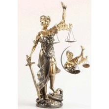 Marsilyan- Kanvas Adalet Terazisi Sayılarla Boyama Seti Kasnaklı
