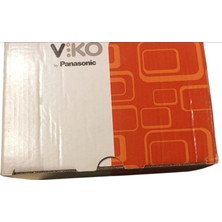 Viko Linnera Beyaz Light Yaylı Anahtar Çerçeveli