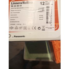 Viko Linnera Beyaz Light Yaylı Anahtar Çerçeveli