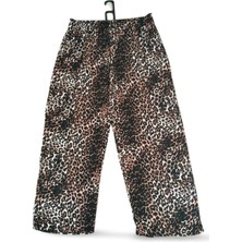 Ithal Viskon Geniş Paça Şık Etnik Otantik Desenli Pantolon - Royaleks - Desen2