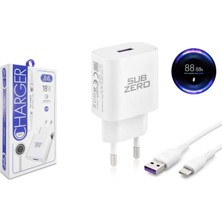 Tecno Camon 30S Uyumlu Uyumlu 18W 3.4A Qualcomm Turbo Hızlı Type-C Şarj Aleti (Orginal Subzero)