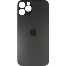 İndirim Plus Apple iPhone 12 Pro Arka Kapak Pil Kapağı Siyah Renk