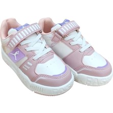 Cool King Patik Çocuk Sneaker Ayakkabı Pudra