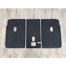 Li Parts Tesla Model Y TPE Arka Koltuk Koruyucu, Arka Koltuk Paspası  3'lü Set